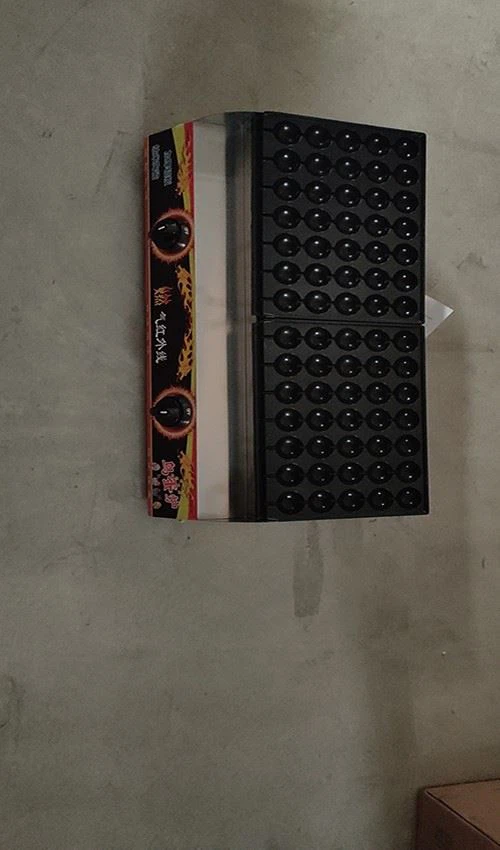 Double Row Birds Egg Frying Machine