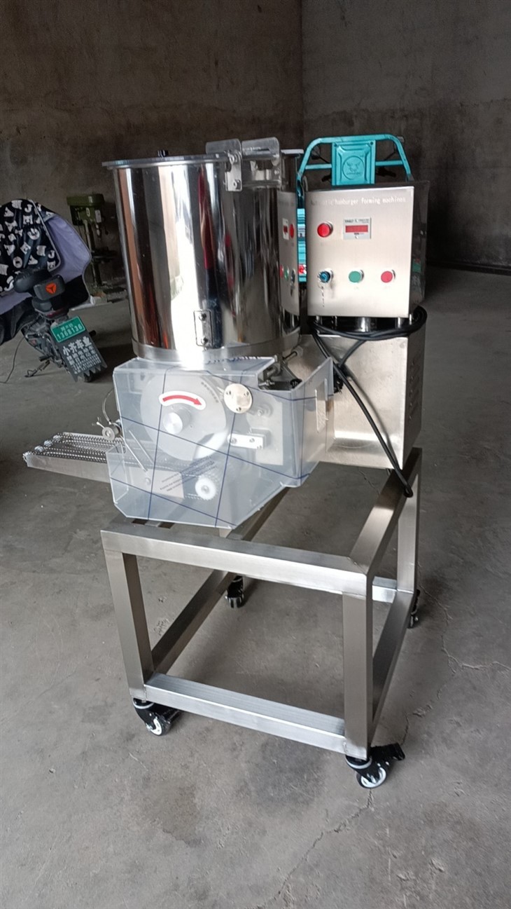 Hamburger patty production line 4