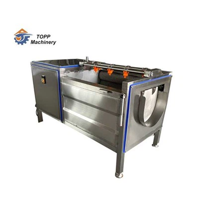 Mesin pembasuh roller berus kentang