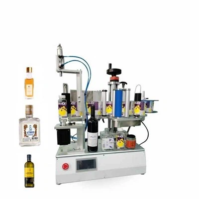 Mesin label botol bulat bulat